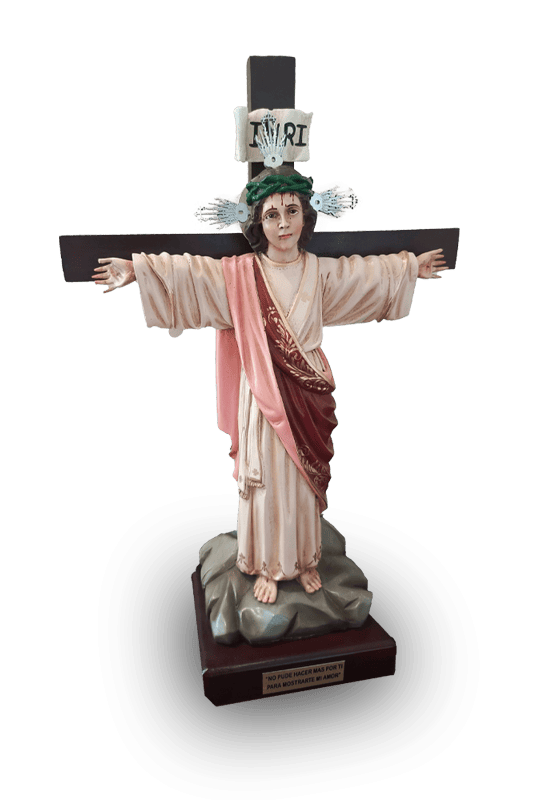 Niño Jesús Crucificado en el Pichincha (42cm)